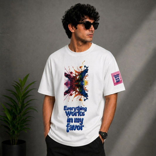 Positive Vibes Cotton T-Shirt – Unisex | Soft & Comfortable Casual Wear