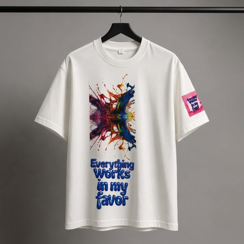 Positive Vibes Cotton T-Shirt – Unisex | Soft & Comfortable Casual Wear
