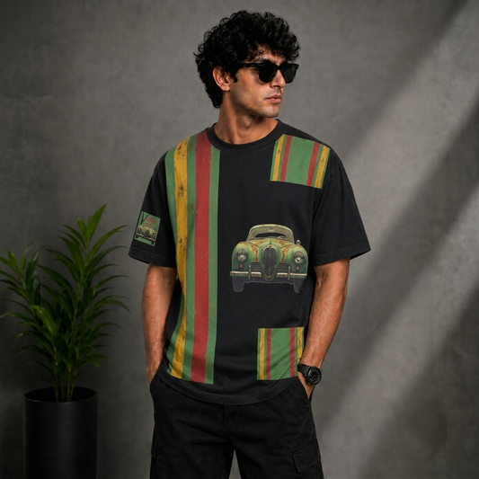 Vintage Ride Cotton T-Shirt – Unisex | Soft & Comfortable Casual Wear