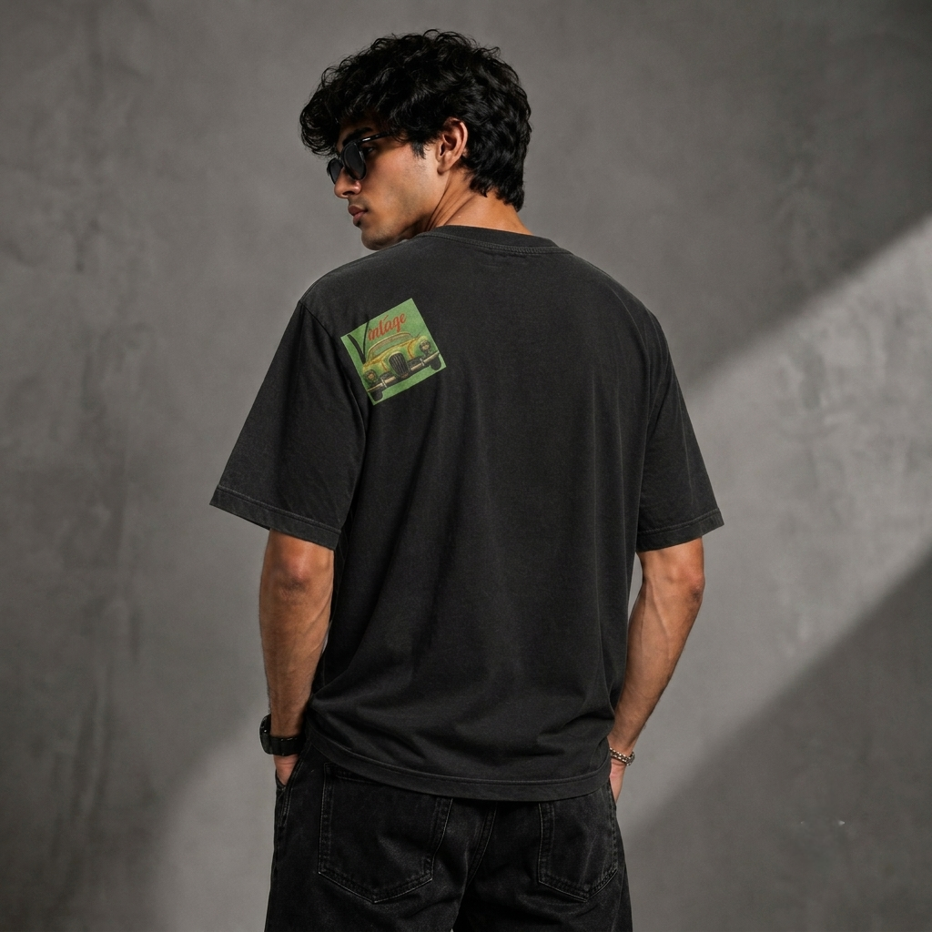 Vintage Ride Cotton T-Shirt – Unisex | Soft & Comfortable Casual Wear