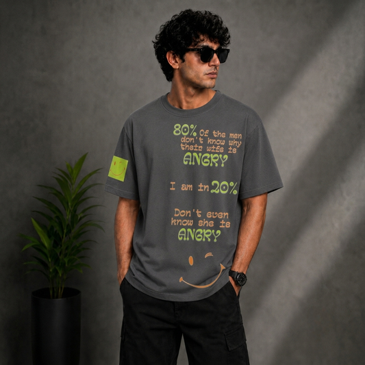 Hubby Vibes Cotton T-Shirt – Unisex | Soft & Comfortable Casual Wear