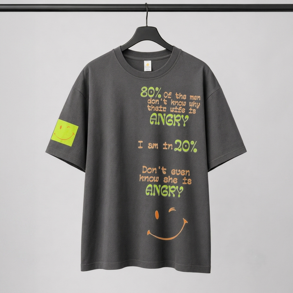 Hubby Vibes Cotton T-Shirt – Unisex | Soft & Comfortable Casual Wear