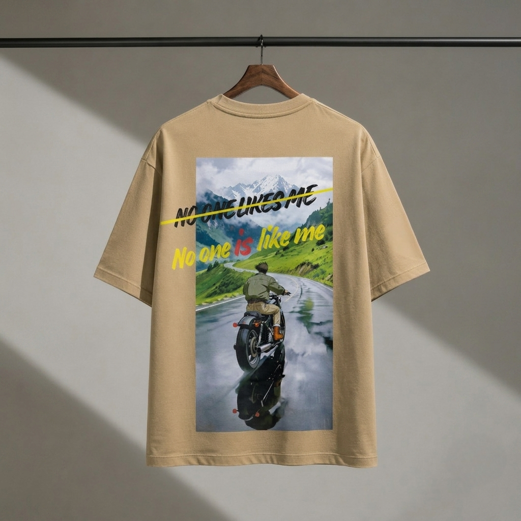 Biking life Cotton T-Shirt – Unisex | Soft & Comfortable Casual Wear