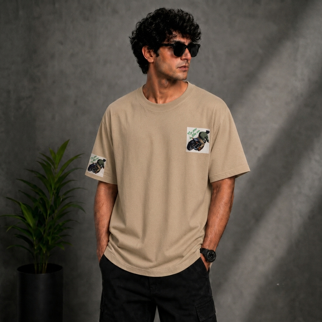 Biking life Cotton T-Shirt – Unisex | Soft & Comfortable Casual Wear