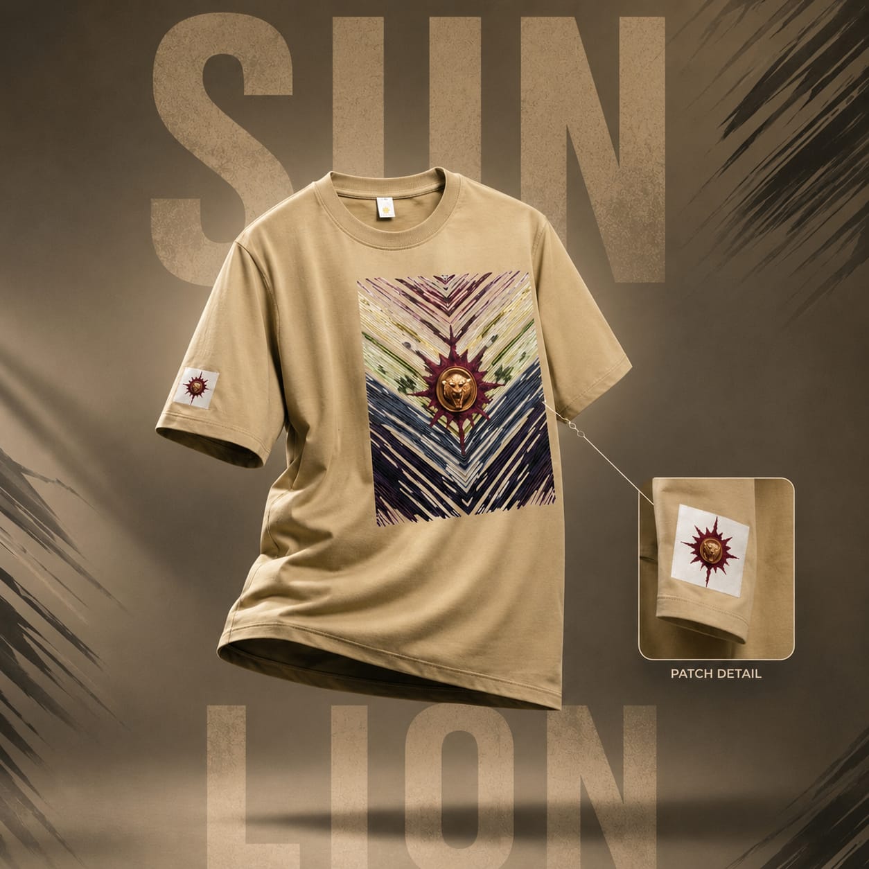 Sun lion Lucky charm T-Shirt – Unisex | Soft & Comfortable Casual Wear